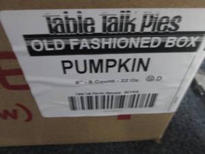 lot 174 image: AA 6 ct 22 oz FROZEN Table Talk Pum...