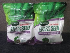 lot 211 image: 2- Scotts Turf Builder Grass Seed P...