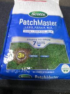 lot 236 image: Scotts PatchMaster Lawn Repair Mix ...