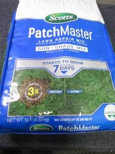 lot 241 image: Scotts PatchMaster Lawn Repair Mix ...