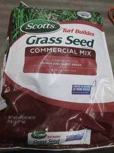 lot 249 image: Scotts Turf Builder Grass Seed Comm...