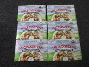 lot 260 image: 6 each Ferry Morse Organic Microgre...