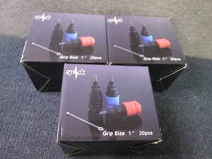 lot 265 image: 3- pks-20 pc Grip Tubes...