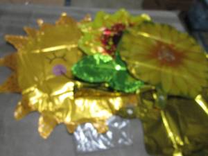 lot 268 image: 5 Mylar Balloon Sets...