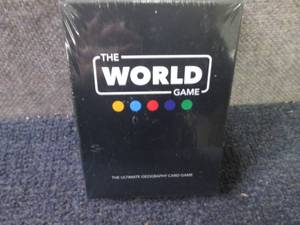 lot 271 image: The World Game - Geography Card Gam...