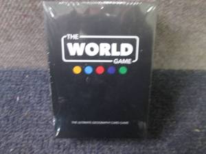 lot 272 image: The World Game - Geography Card Gam...