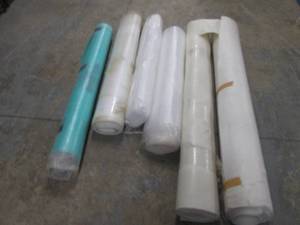 lot 294 image: 6 Rolls Assorted Underlayment...