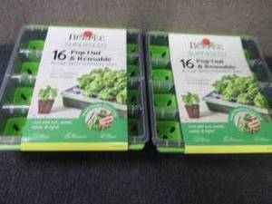 lot 300 image: 2 each Burpee SuperSeed Seed Starti...