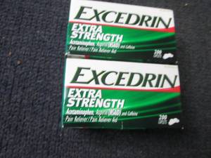lot 318 image: 2- 200ct Extra Strength Excedrin...