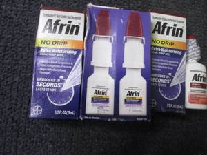 lot 322 image: Afrin No Drip...