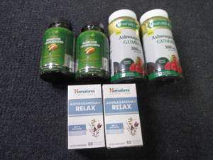 lot 323 image: Assorted Ashwagandha Products...