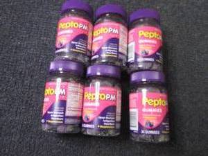 lot 327 image: 6- 24 ct Pepto PM Gummies...