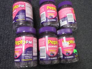 lot 382 image: 6- 24 ct Pepto PM Gummies...