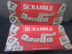 lot 383 image: 2 Scrabble Games...