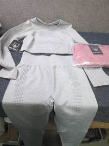lot 439 image: 2 Medium Gym Wolf Yoga Sets...