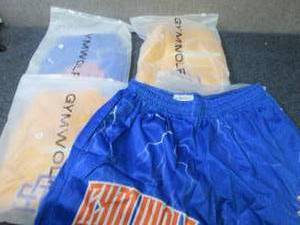 lot 441 image: 5 Pair Mens Small Gym Wolf Athleti...
