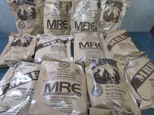 lot 473 image: Sealed Case of 12 MREs Meal Ready ...