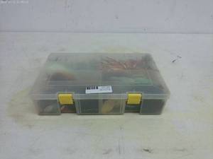 lot 36 image: Assortment of Fishing Lures in Tackle Box - Includes Various Styles