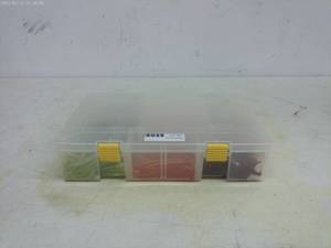 lot 47 image: Assorted Fishing Plastics in Tackle Box