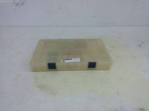 lot 48 image: Used Fishing Tackle Box with Assorted pastics and Storage Compartments