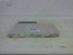 lot 100 image: Clear Plastic Storage Box with Assorted Lures