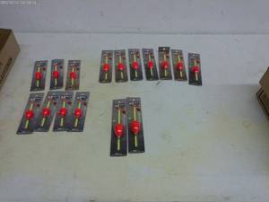 lot 118 image: Collection of 16 Fishing Bobbers - EZ Flo Brand