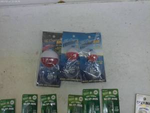 lot 164 image: Assortment of Fishing Slip Rigs and Floats - Total of 8 Pieces