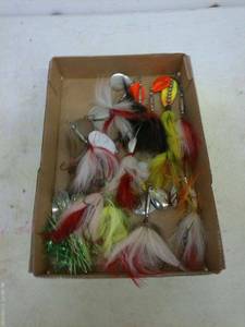 lot 169 image: Assortment of Fishing Lures - Vintage Collection in Box