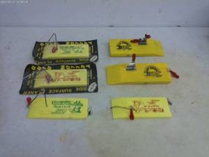 lot 178 image: Collection of 6 Vintage Woodworking Side Surge Planer Safety Devices