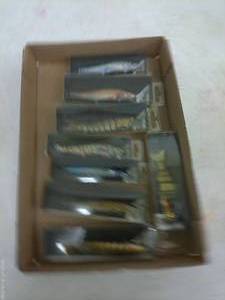lot 188 image: Assortment of Fishing Lures in Box - Set of 8
