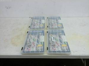 lot 204 image: Set of 4 Plano StowAway Tackle Boxes - 3700 Series