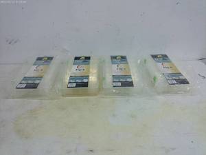 lot 205 image: Set of 4 Unopened Flip It Storage Containers by Plano