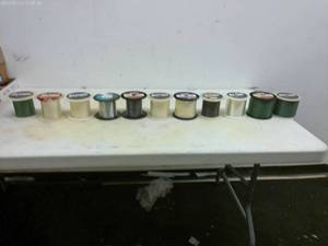 lot 231 image: Collection of 11 Stren Fishing Lines - Various Tests & Lengths