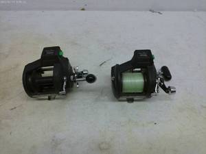 lot 253 image: Set of 2 Daiwa Sealine Great Lakes 47LC Line Counter Fishing Reels