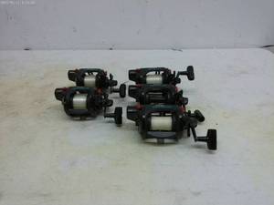 lot 259 image: Set of 5 Mitchel Riptide Fishing Reels with Line Counter