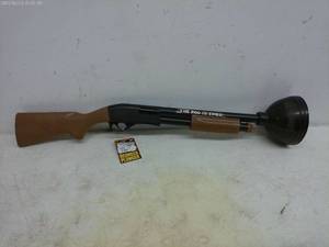 lot 278 image: Unique Redneck Plunger Toy Shotgun Handle Plunger