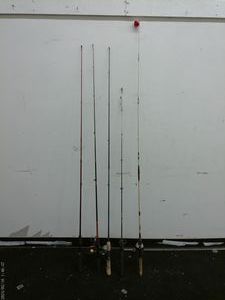 lot 429 image: Set of 5 Fishing Rods with Reels