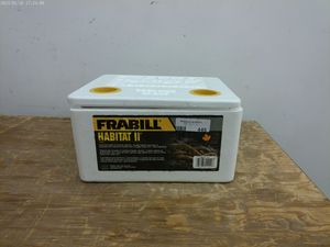 lot 445 image: Frabill Habitat II Worm Box with Super Grow Worm Bedding