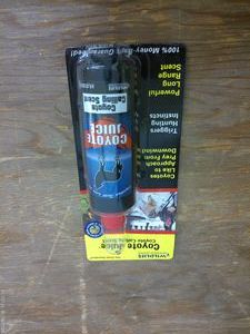 lot 455 image: Wildlife Coyote Juice Coyote Calling Scent Spray