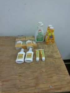 lot 537 image: Lot of 6 Scent-A-Way Care Products - Includes Toothpaste, Detangler, and More