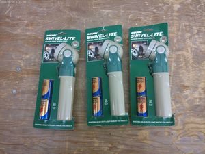 lot 541 image: Set of 3 ProLux Swivel-Lite Pocket Worklights with Batteries