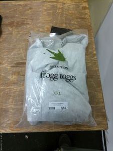 lot 562 image: Frogg Toggs Waterproof Breathable Rain Jacket - Size XXL
