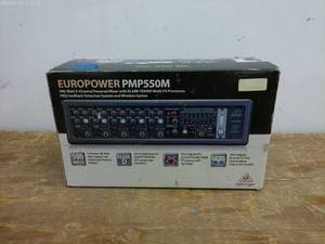 lot 646 image: Behringer Europower PMP550M 500-Watt 5-Channel Powered Mixer