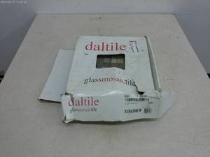 lot 297 image: Daltile Glass Mosaic Tile Backsplash Pack