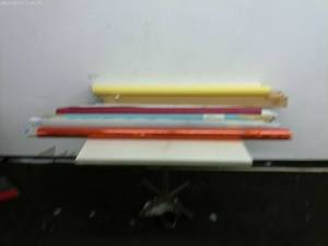 lot 299 image: Lot of 6 Assorted Rolls of Backdrops andor Craft Paper
