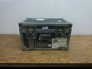 lot 666 image: Used Heavy-Duty Aluminum Storage Case with Foam Insert