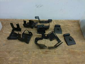 lot 705 image: Collection of 10 Miscellaneous Metal Brackets and Clips