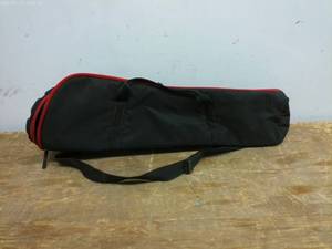 lot 718 image: Manfrotto Camera Equipment Carrying Case with Red Accents