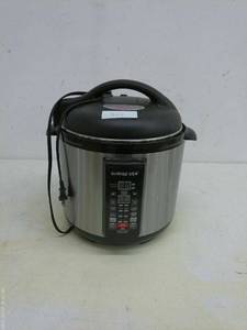 lot 302 image: GoWISE USA Electric Pressure Cooker with Delay Timer and Various Settings