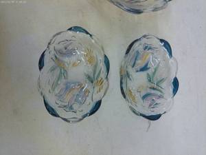 lot 347 image: Collection of Vintage Glass Bowls and Dishes